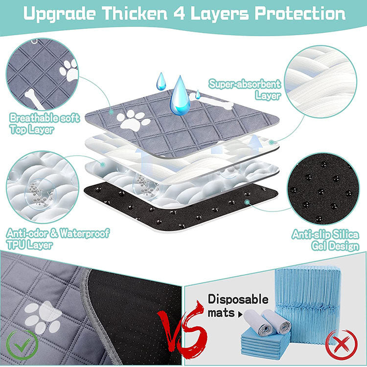 Dog Cat Urine Pad Washable